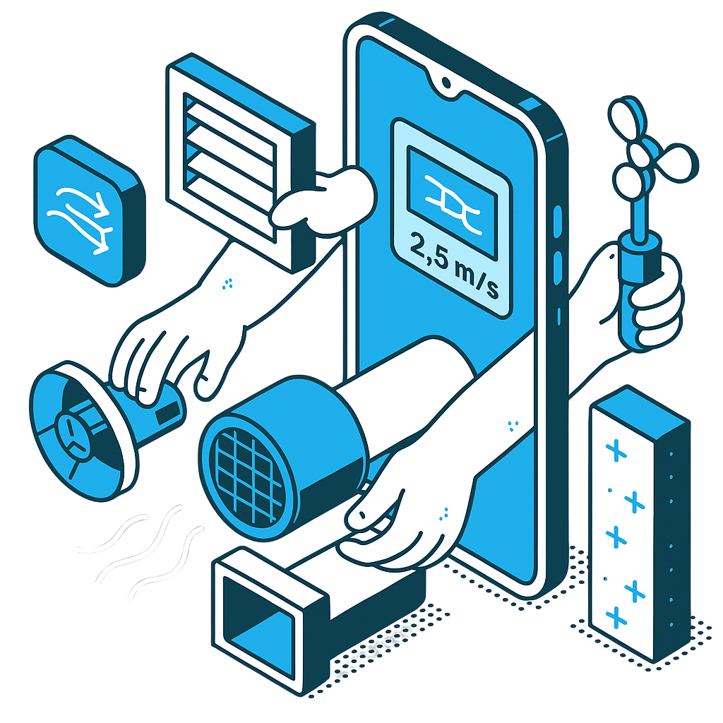 Illustration Lüftung